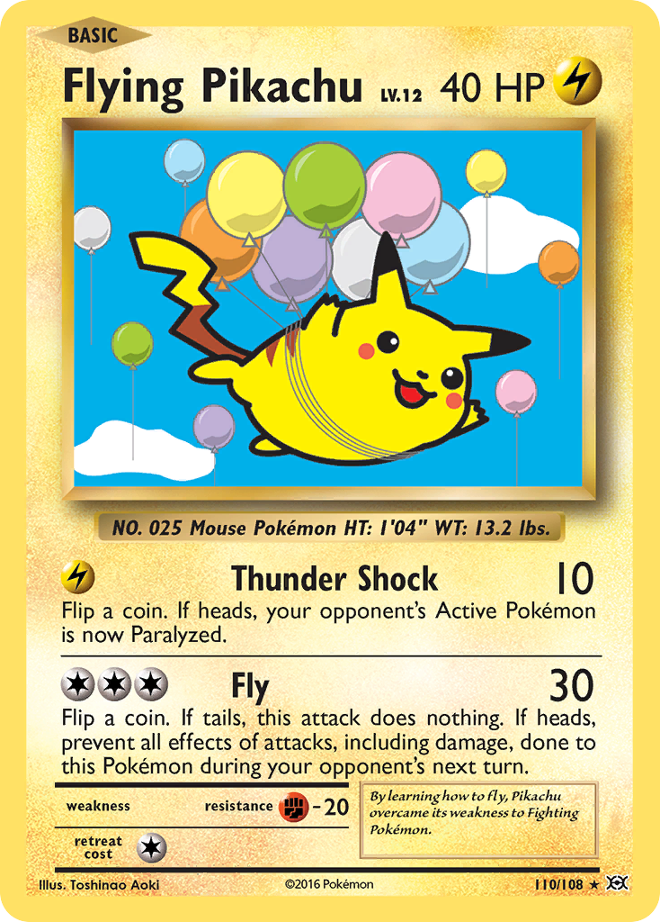 Flying Pikachu 110 / 108
