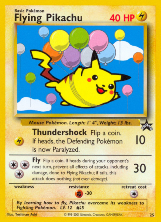 Flying Pikachu 25 / 53
