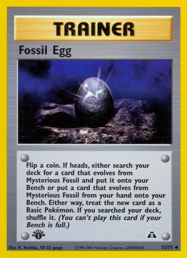 Fossil Egg 72 / 75