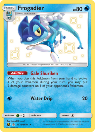 Frogadier SV12 / 68