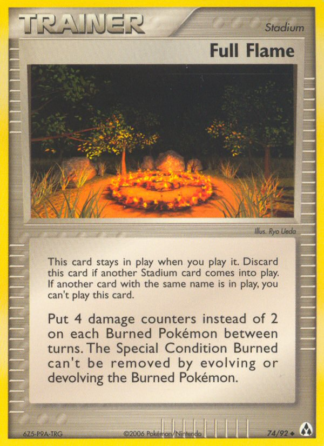 Full Flame 74 / 92