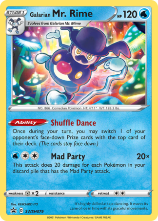 Galarian Mr. Rime SWSH079 / 307