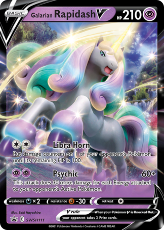 Galarian Rapidash V SWSH111 / 307
