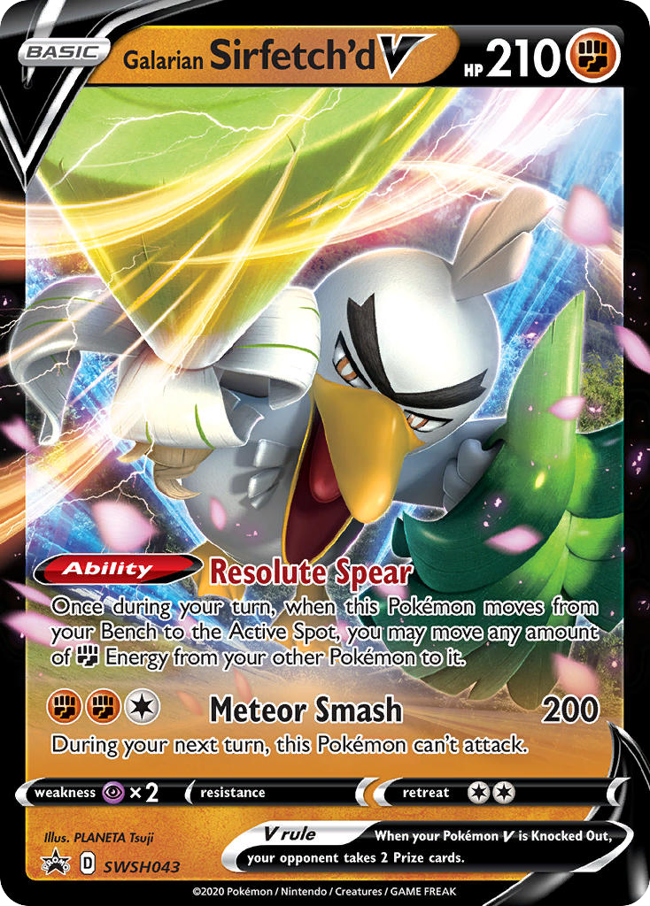 Galarian Sirfetch'd V SWSH043 / 307