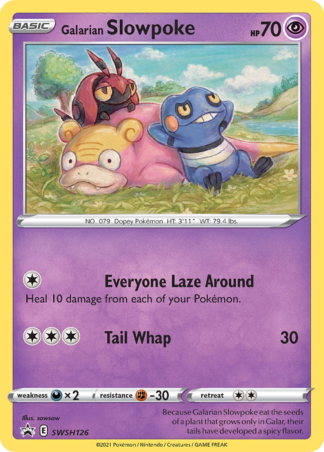 Galarian Slowpoke SWSH126 / 307