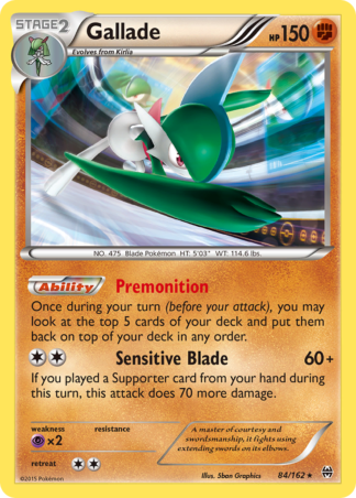 Gallade 84 / 162