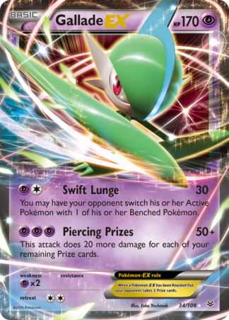 Gallade-EX 34 / 108