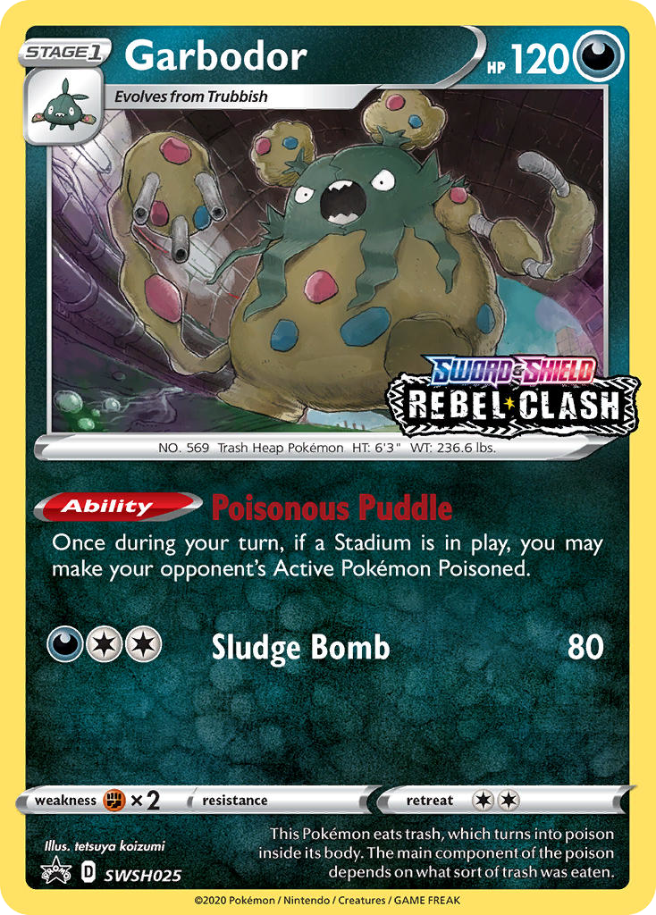 Garbodor SWSH025 / 307