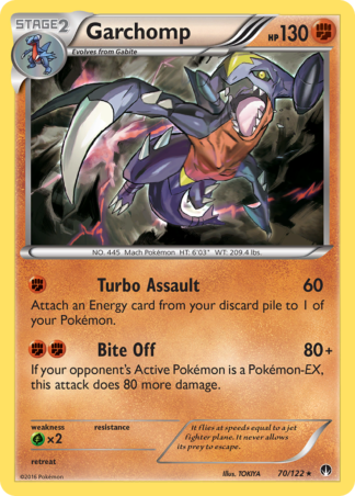 Garchomp 70 / 122