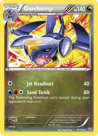 Garchomp 91 / 124