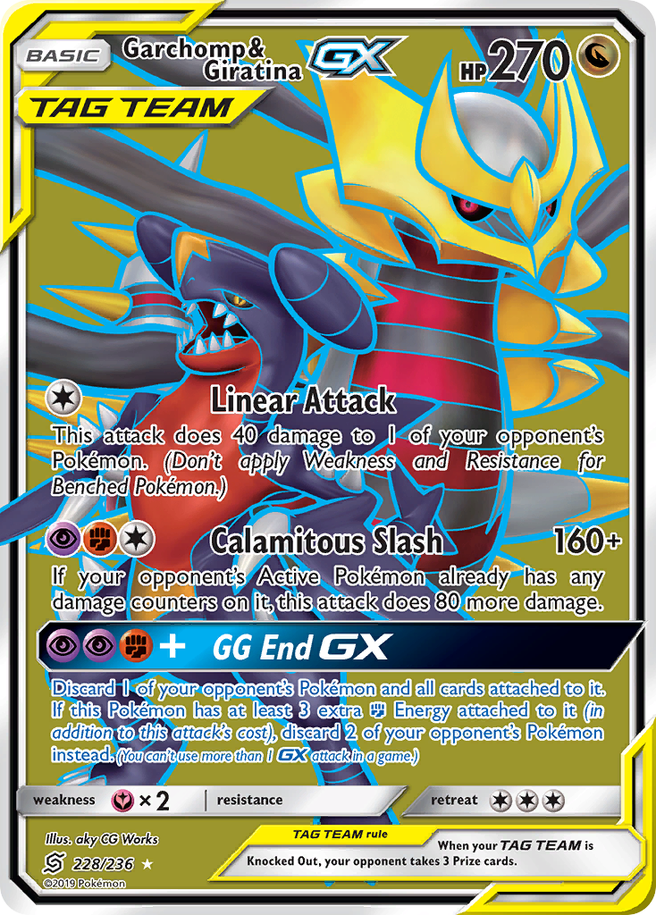 Garchomp & Giratina-GX 228 / 236