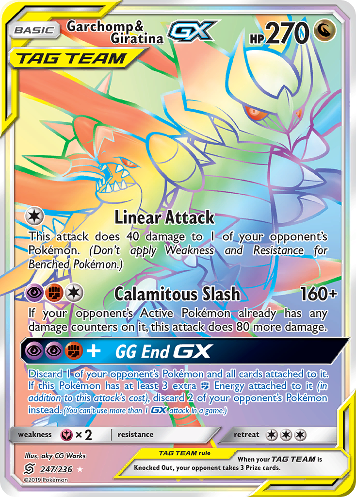 Garchomp & Giratina-GX 247 / 236