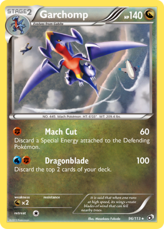 Garchomp 96 / 113