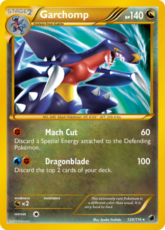 Garchomp 120 / 116