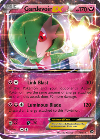 Gardevoir-EX 78 / 114
