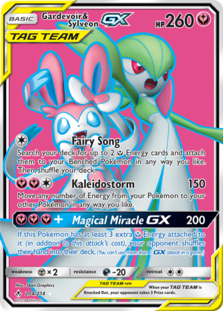 Gardevoir & Sylveon-GX 204 / 214