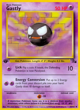 Gastly 33 / 62