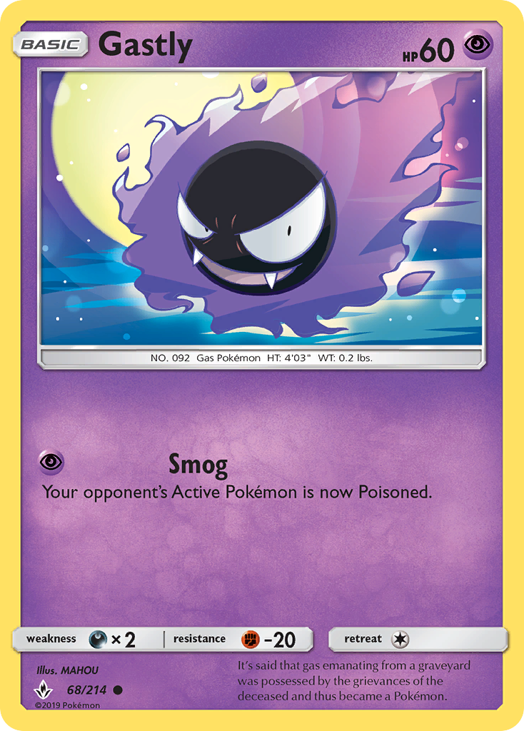 Gastly 68 / 214