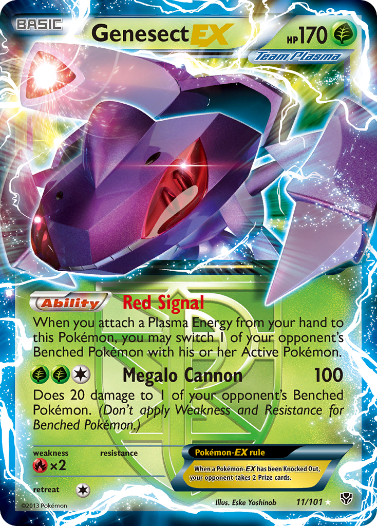 Genesect-EX 11 / 101