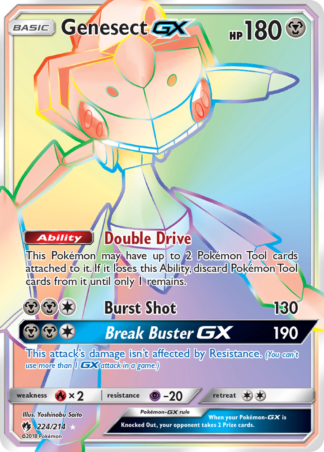Genesect-GX 224 / 214