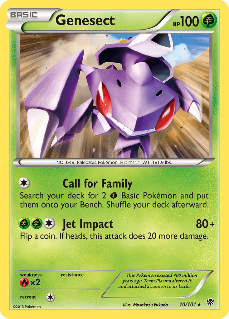 Genesect 10 / 101