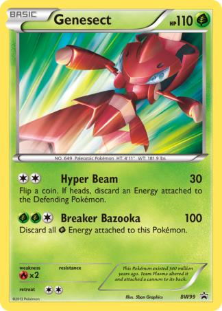 Genesect BW99 / 101