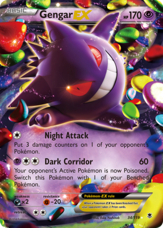 Gengar-EX 34 / 119