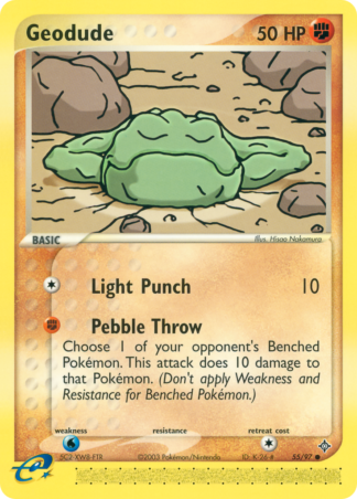 Geodude 55 / 97