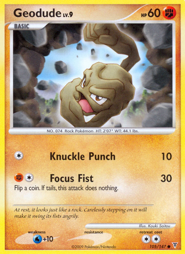 Geodude 105 / 147