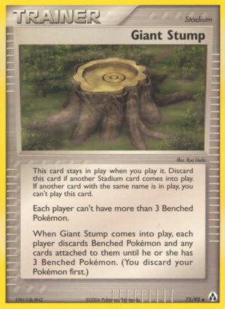 Giant Stump 75 / 92