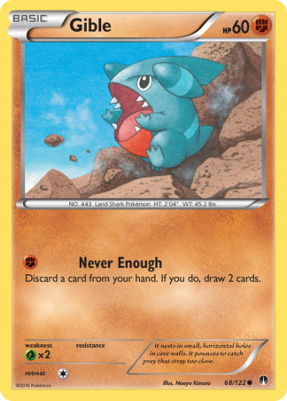 Gible 68 / 122
