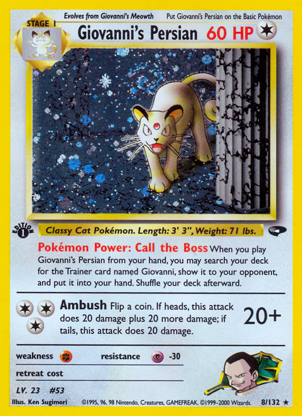 Giovanni's Persian 8 / 132
