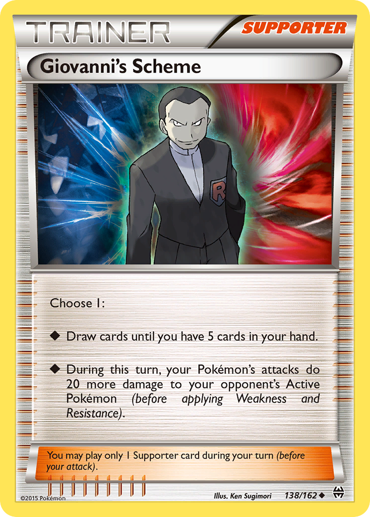 Giovanni's Scheme 138 / 162