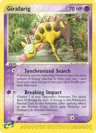 Girafarig 16 / 97