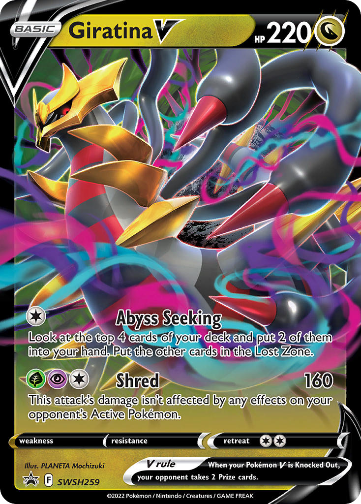 Giratina V SWSH259 / 307