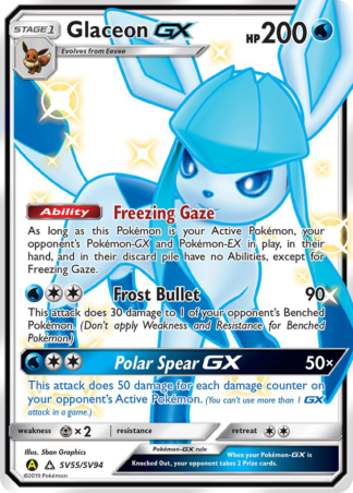 Glaceon-GX SV55 / 68