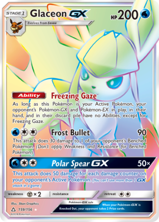 Glaceon-GX 159 / 156