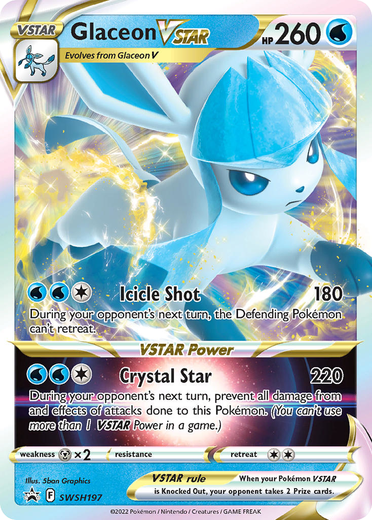 Glaceon VSTAR SWSH197 / 307