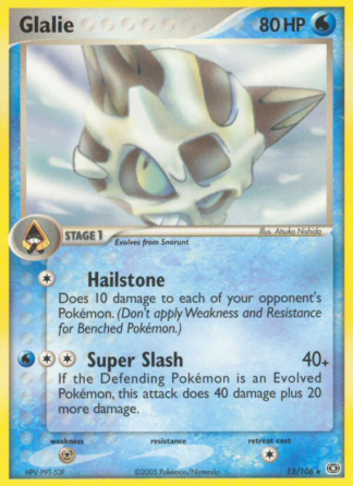 Glalie 13 / 106