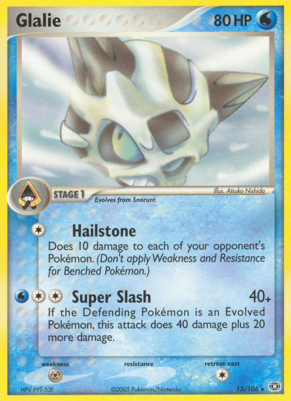 Glalie 13 / 106