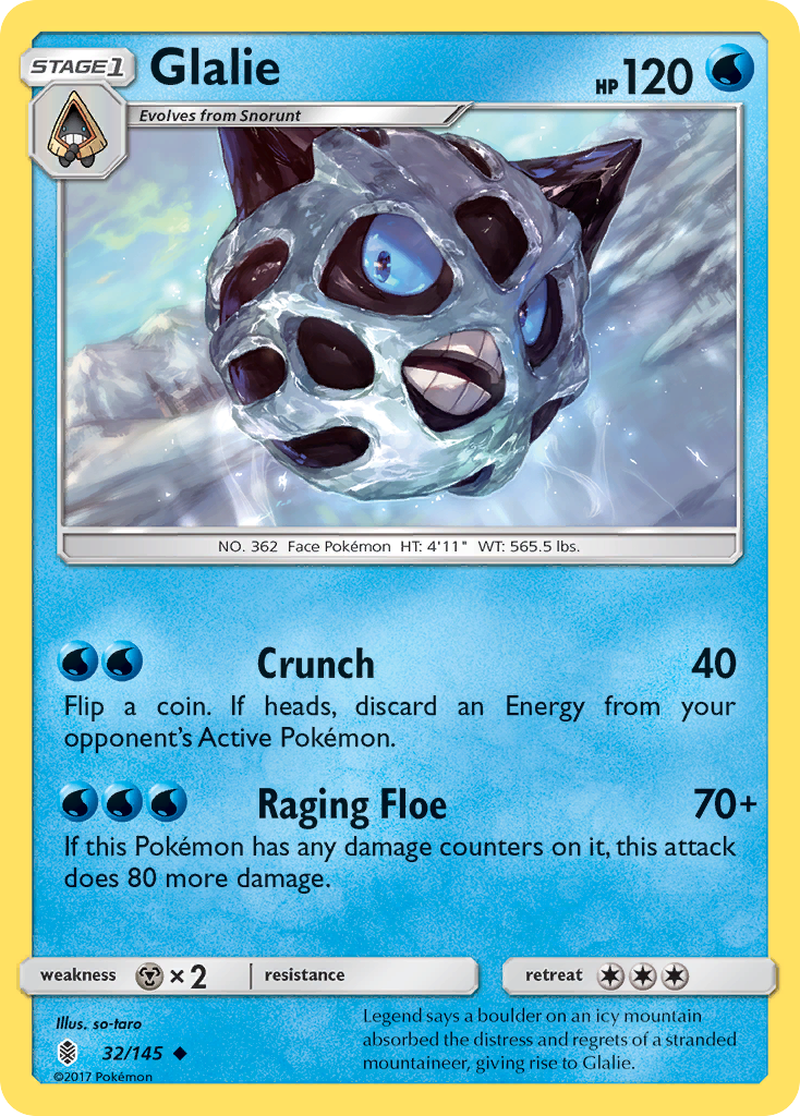 Glalie 32 / 145