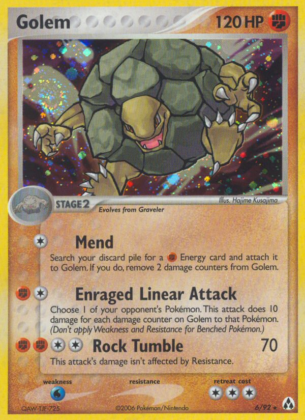Golem 6 / 92