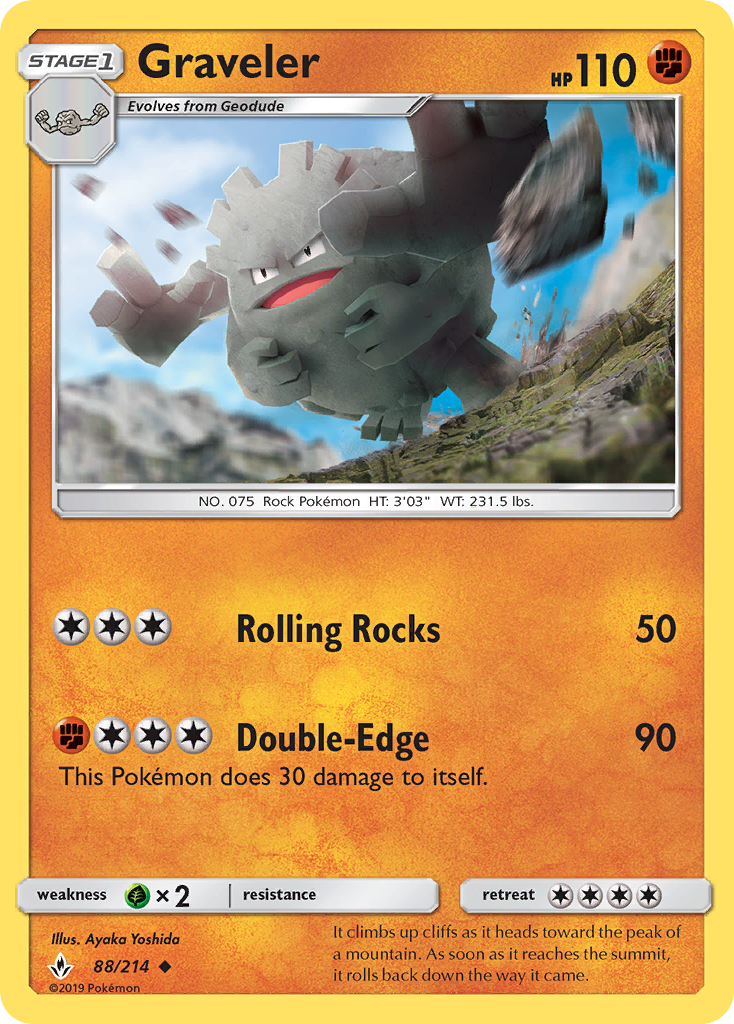 Graveler 88 / 214