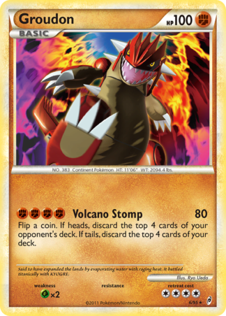 Groudon 6 / 95
