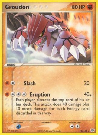 Groudon 14 / 106