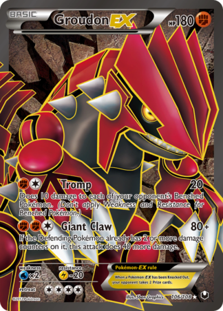 Groudon-EX 106 / 108