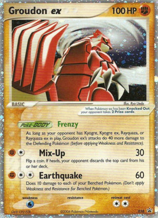 Groudon ex 38 / 40
