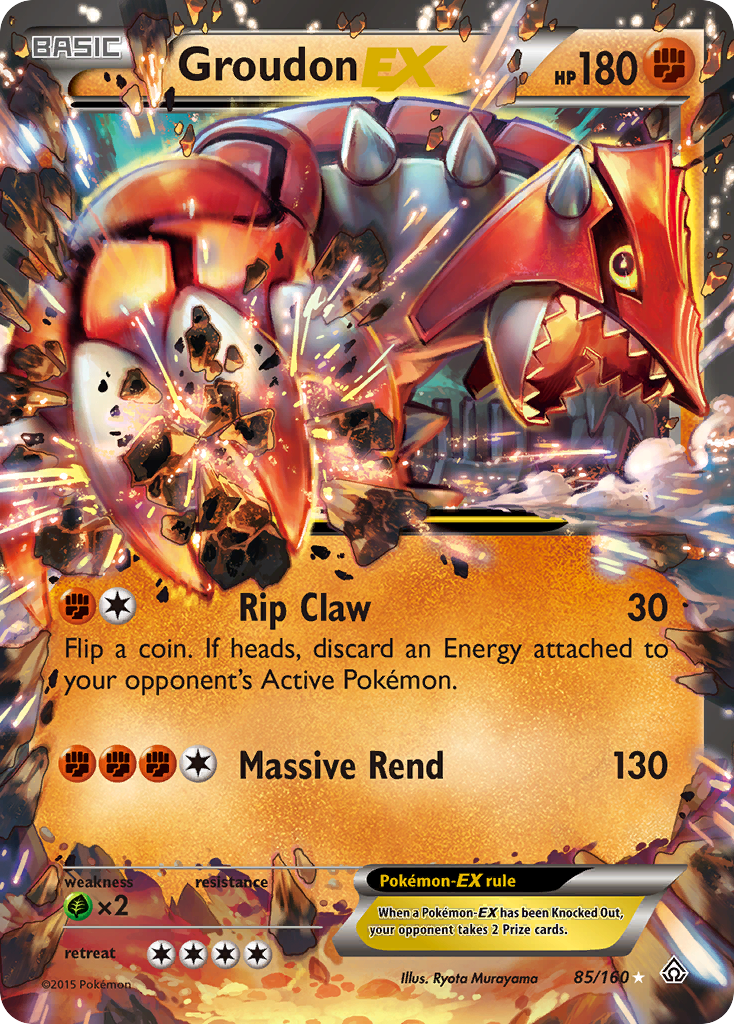 Groudon-EX 85 / 160