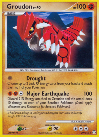 Groudon 29 / 146