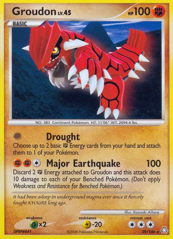 Groudon 29 / 146
